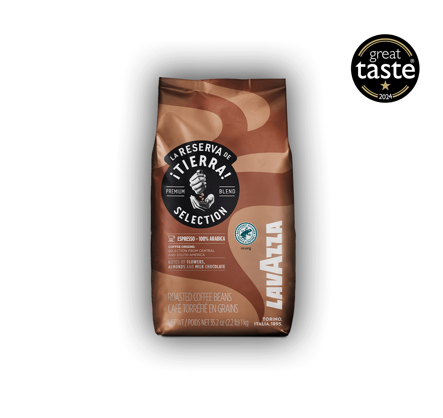 DE インテンスセレクション 1kg*6cs コーヒー La Reserva de ¡Tierra! Selection – Coffee Beans | Lavazza
