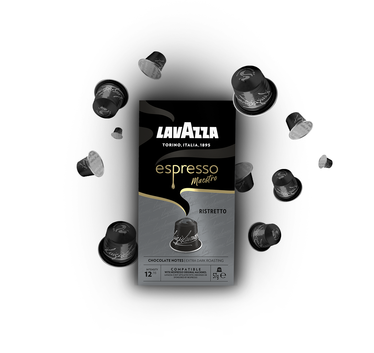 Espresso Maestro Ristretto Compatible Caps | Lavazza