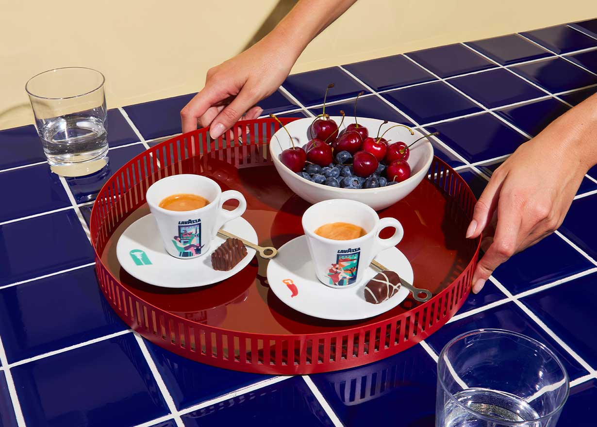 Espresso set Torino and Napoli - Window Collection | Lavazza