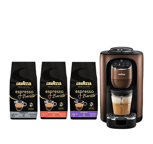 Lavazza Assoluta Bean-to-Cup and Espresso Bundle