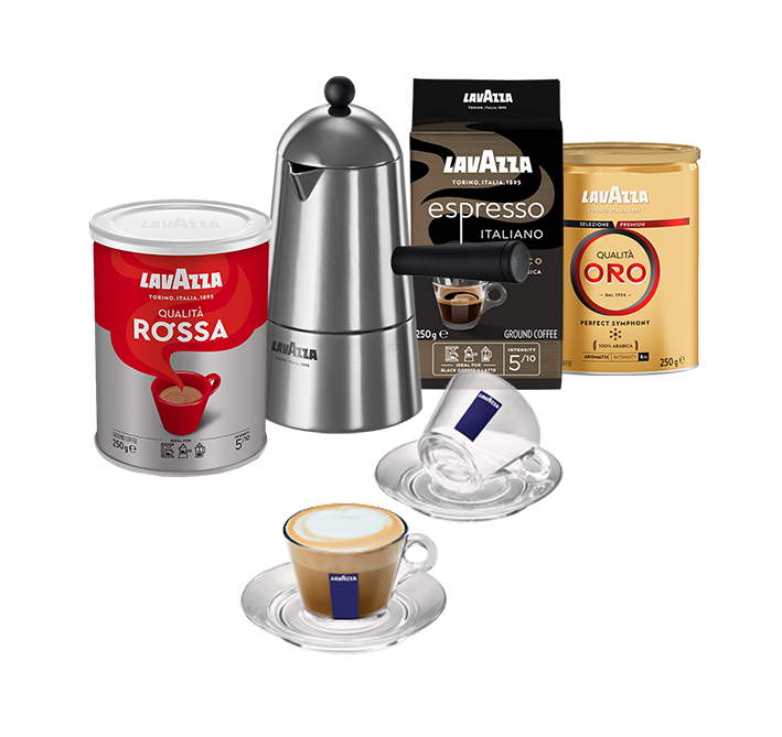 Coffee Machine Bundle Italian Coffee Making Lavazza