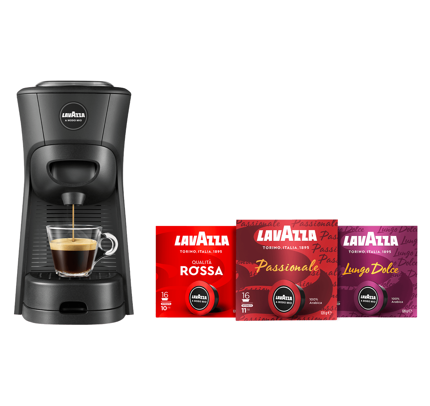 Lavazza A Modo Mio Tiny Eco Bundle
