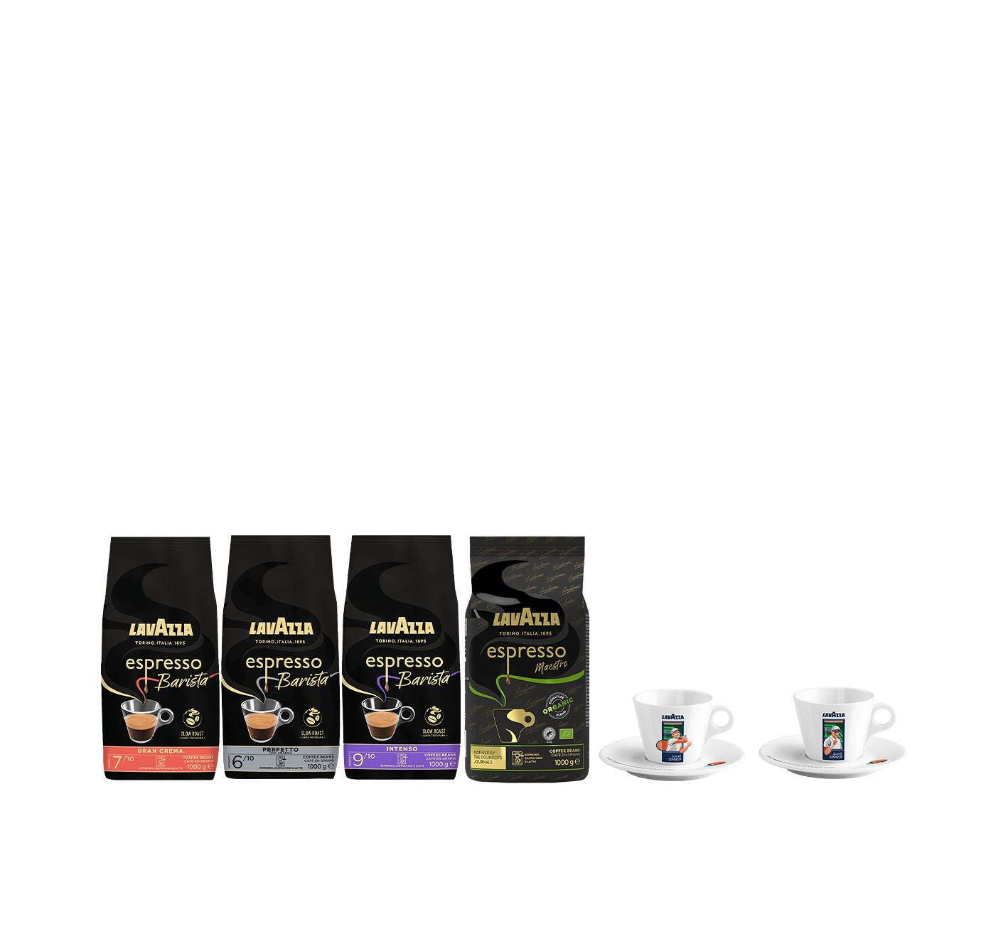 Cappuccino Cups & Saucers