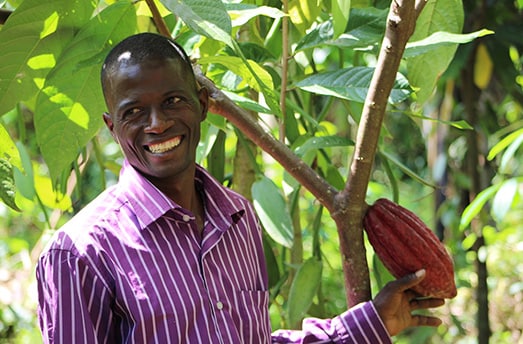 Uganda coffee farmer