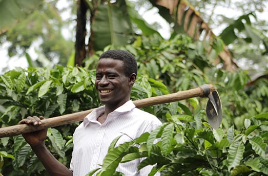 Uganda young farmer