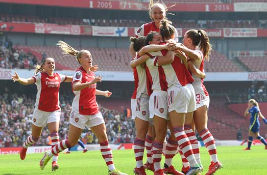 Arsenal women team sport